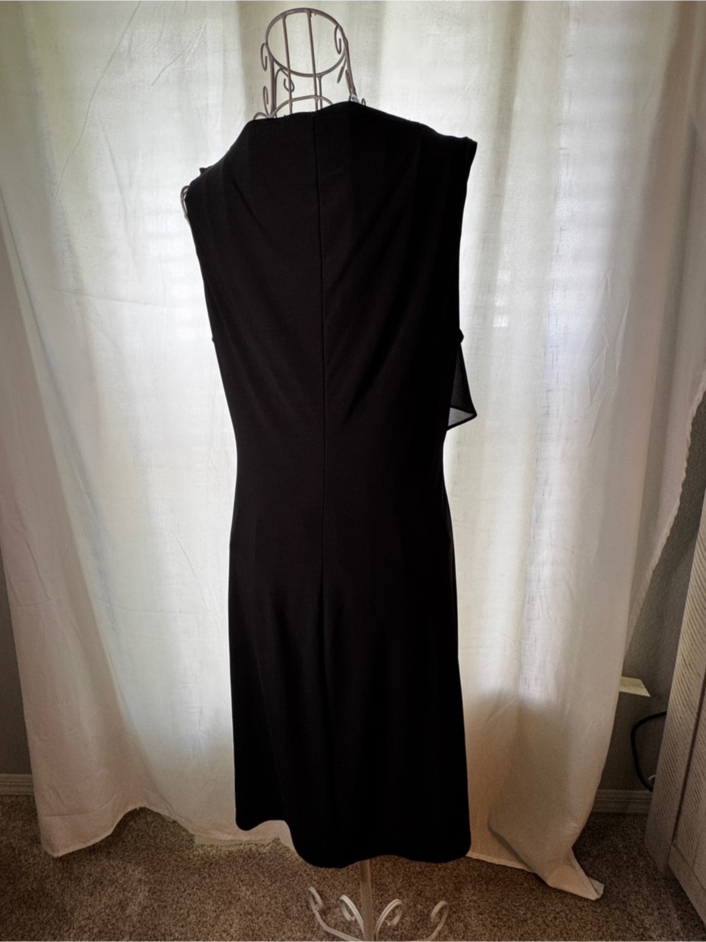 American Living Ruffle Ruched Midi Dress - Picture 2 of 5